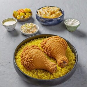 نصف دجاجة بروست 4 قطع