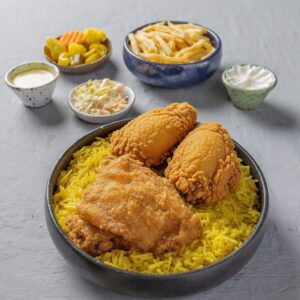 وجبة بروست 3 قطع بدون أرز