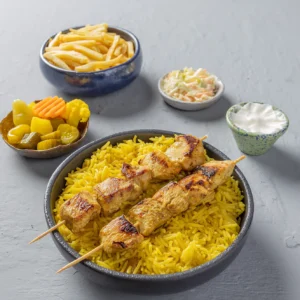 وجبة شيش طاووق